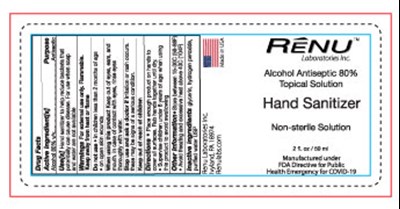 80 Pct Sanitizer (Renu Handsanitizer 80 Pct)